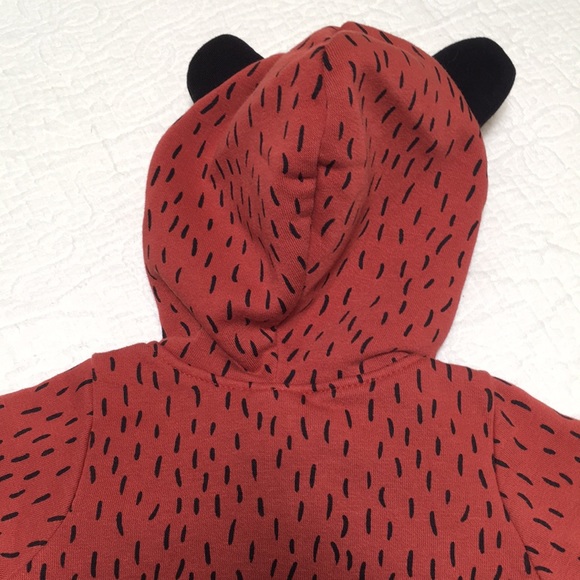 0-3m (5/$20) Sweatshirt Fleece Fox Romper by Old Navy - Picture 14 of 14